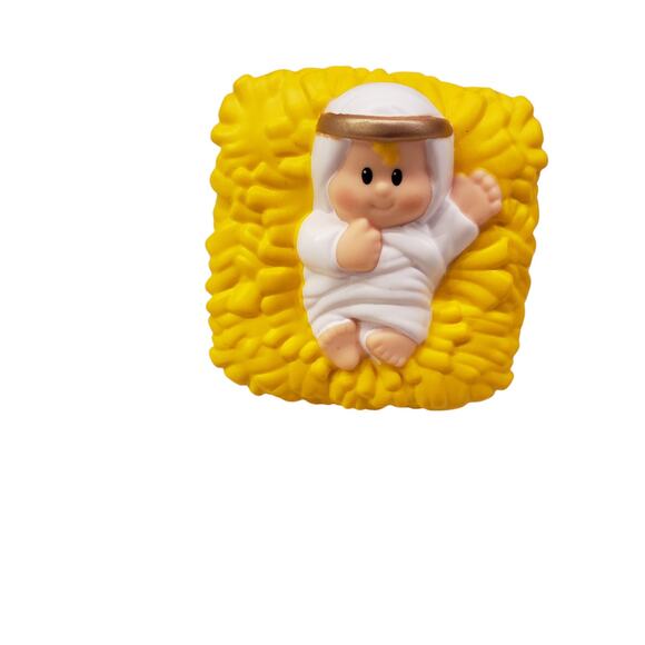 Vintage Little People Nativity Scene Baby Jesus Mary Joseph Mattel 2002 - Picture 5 of 16